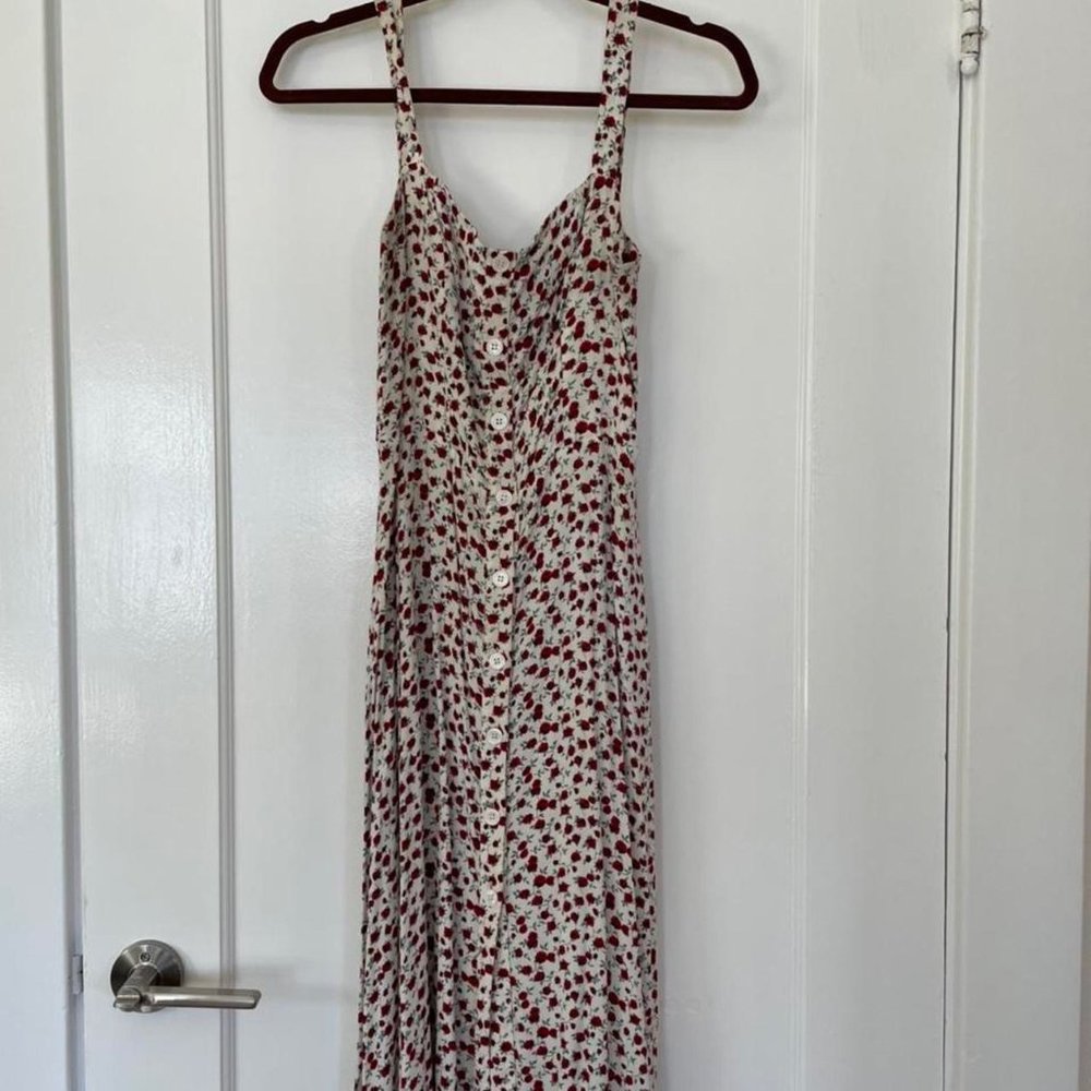 Reformation Virgil Floral Midi dress